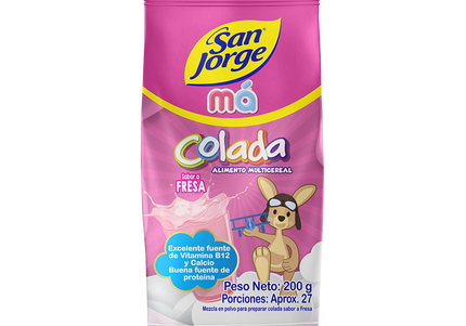 Colada San Jorge Fresa 200Grs