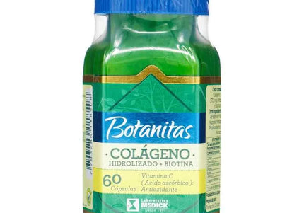 Colageno Hidrolizado+Biotina-Vitamina C 60 Capsulas