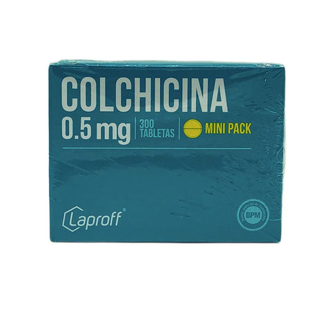 Colchicina 0.5 Mg 300 Tabletas