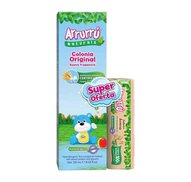 Colonia Arrurru Azul 120 Ml+Jabón