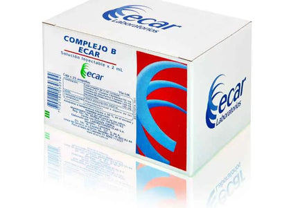 Complejo B 2 Ml 25 Ampollas Ecar