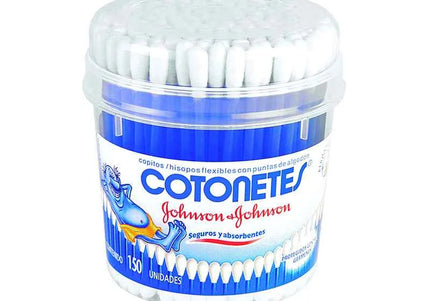 Copitos Cotonetes Johnson 150 Unidades