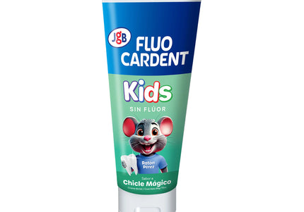Crema Dental Fluocardent Kids Sin Flúor Ratón 96 Gr