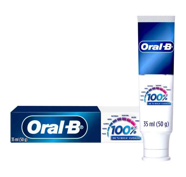 Crema Dental Oral-B 100% 35Ml