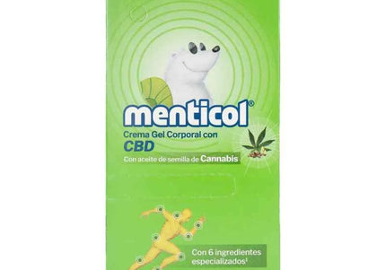 Crema Gel Corporal Menticol Canna 12G Disp 6 Sbs