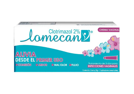 Lomecan V Cre.Vagin.2% 20Gr + 3 Aplicaciones