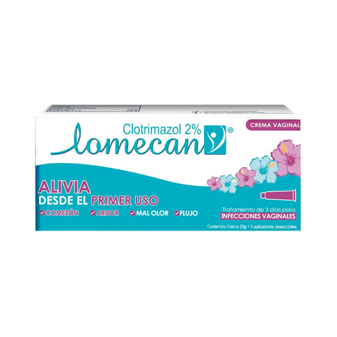 Lomecan V Cre.Vagin.2% 20Gr + 3 Aplicaciones