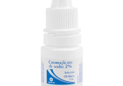 Cromoglicato De Sodio 2% Oftálmica 5 Ml Expofarma