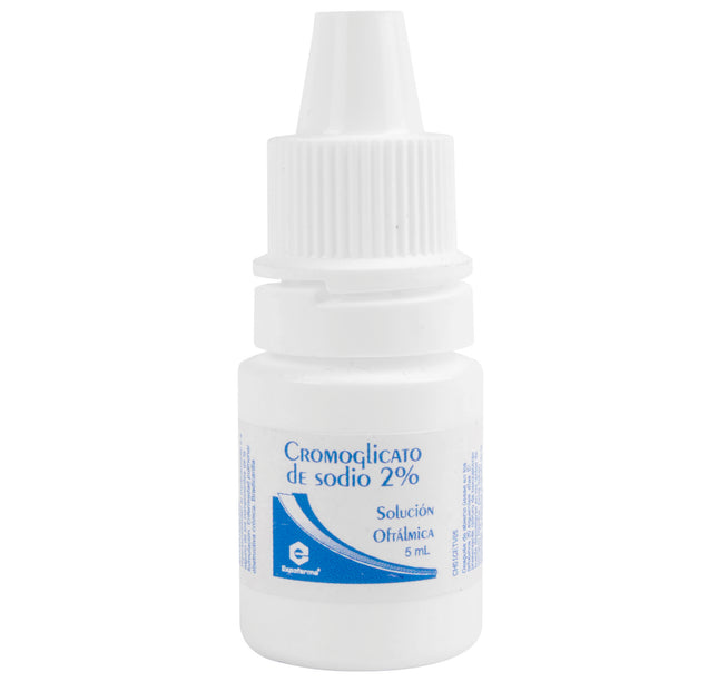 Cromoglicato De Sodio 2% Oftálmica 5 Ml Expofarma
