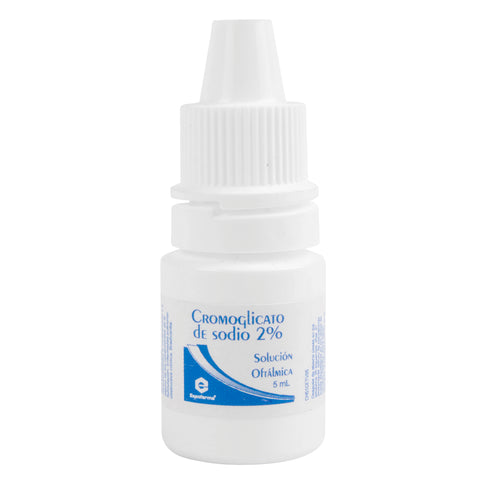 Cromoglicato De Sodio 2% Oftálmica 5 Ml Expofarma
