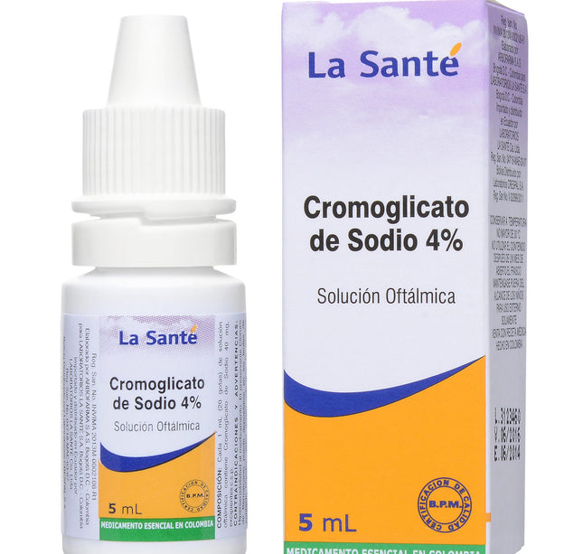 Cromoglicato De Sodio 4% Oftalm.5 Ml LS