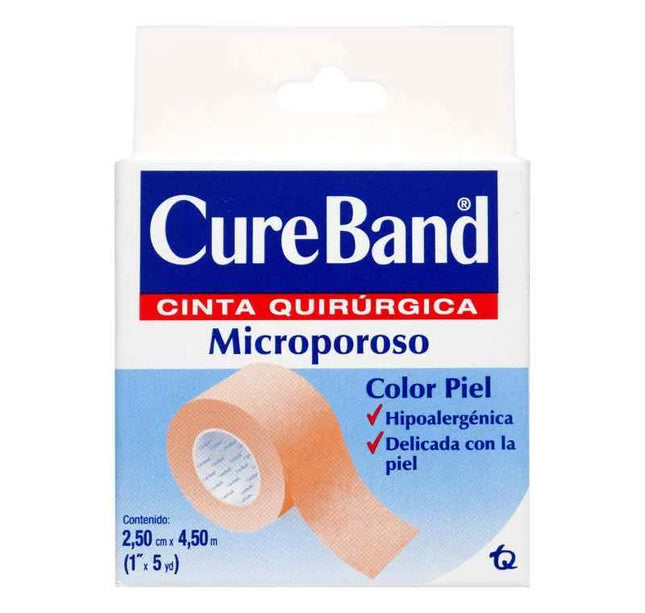 Cure Band Microporoso Color Piel 1X5Yd