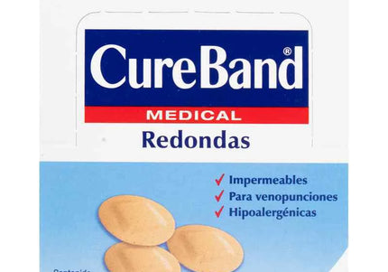 Curas Cure Band Redondas Pleg 100Und