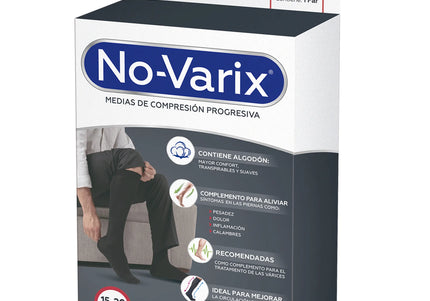 Calcetin Novarix Navy Hombre 15-20Mmhg T.M