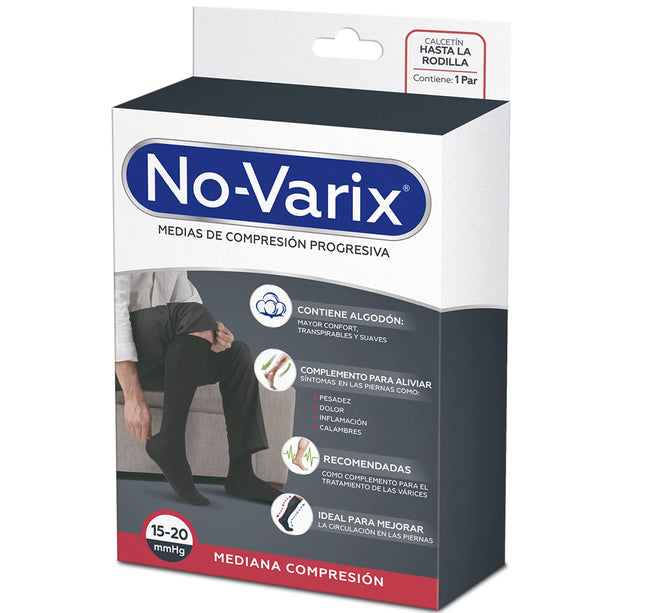 Calcetin Novarix Navy Hombre 15-20Mmhg T.M