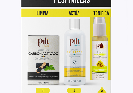 Kit Barros Y Espinillas