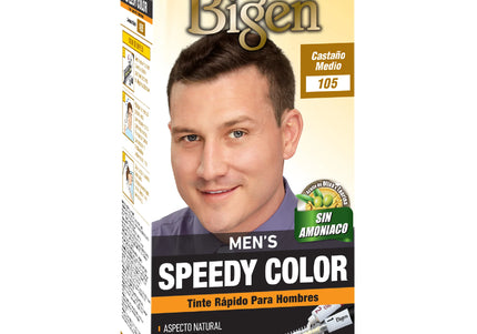 Bigen Mens Speedy 105 Castaño Mediano