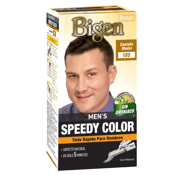 Bigen Mens Speedy 105 Castaño Mediano