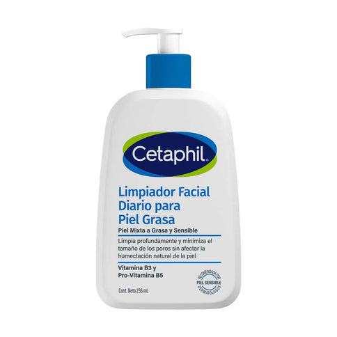 Cetaphil Limpiador Facial Piel Grasa 236Ml