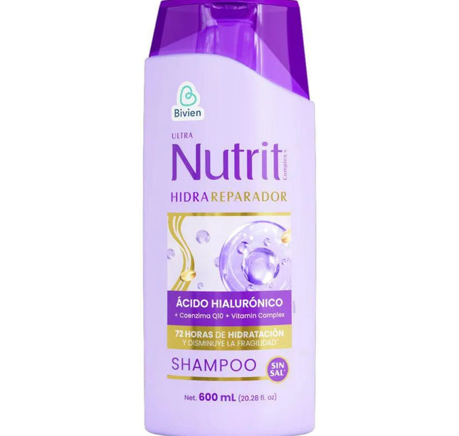 Champoo Ultra Nutrit Hidra Reparador 600Ml