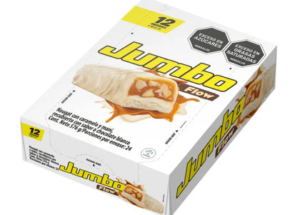 Chocolatina Jumbo Flow Blanca 12Und 576G