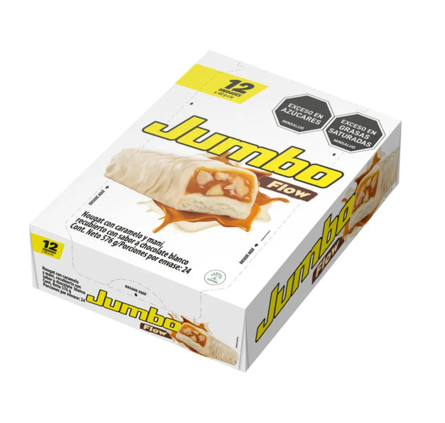 Chocolatina Jumbo Flow Blanca 12Und 576G