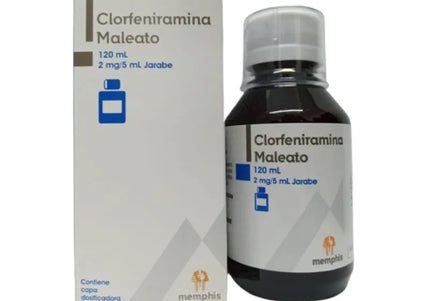 Clorfeniramina 2Mg/5Ml Jarabe 120Ml