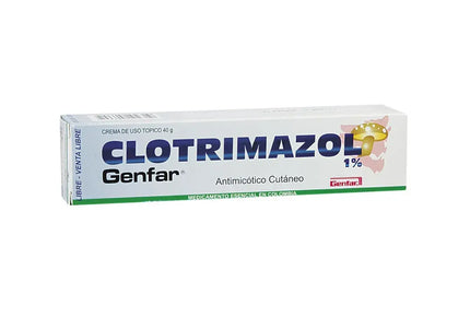 Clotrimazol 1% Crema Topica 40 Gr Gf