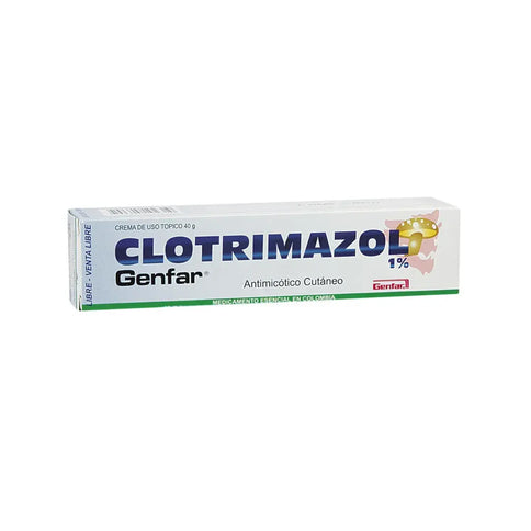 Clotrimazol 1% Crema Topica 40 Gr Gf