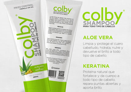 2 Shampoo Colby Sin Sal 280 Ml
