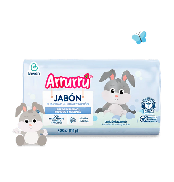 Jabón Arrurru Suavidad Humectación 110 Gr