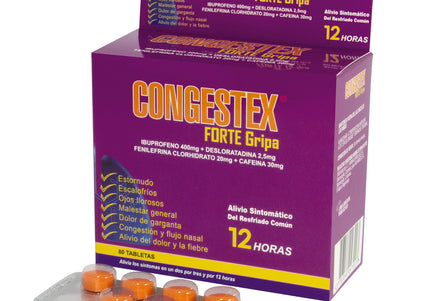 Congestex Forte 80 Tabletas