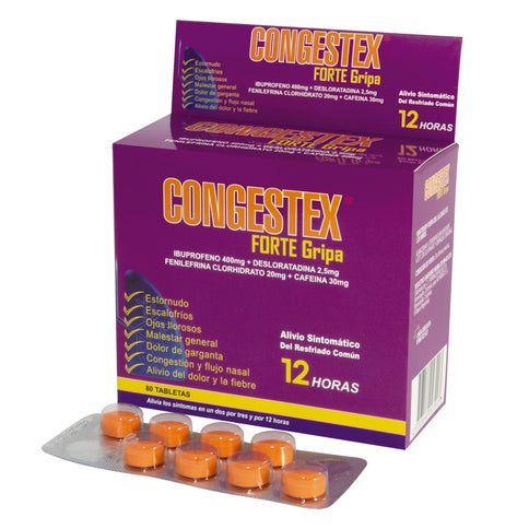 Congestex Forte 80 Tabletas