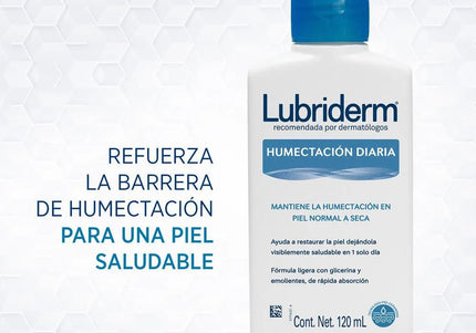 Lubriderm Humectación Diaria 120Ml