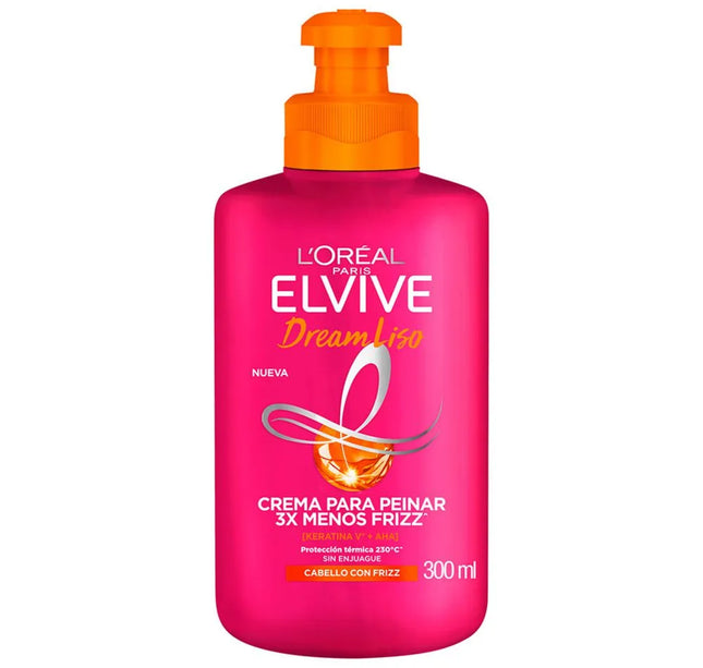 Crema Peinar Elvive Dream Liso 300 Ml