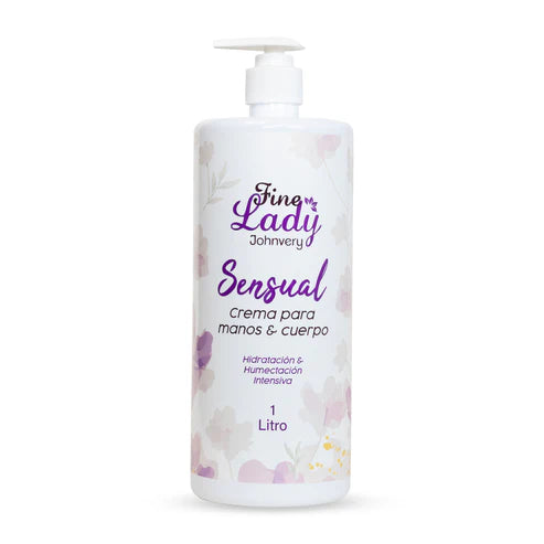 Crema Mano Cuerpo Fine Lady Sensual 1000 Ml