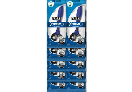Maquina Schick Xtreme-3 Piel Normal 12 Und