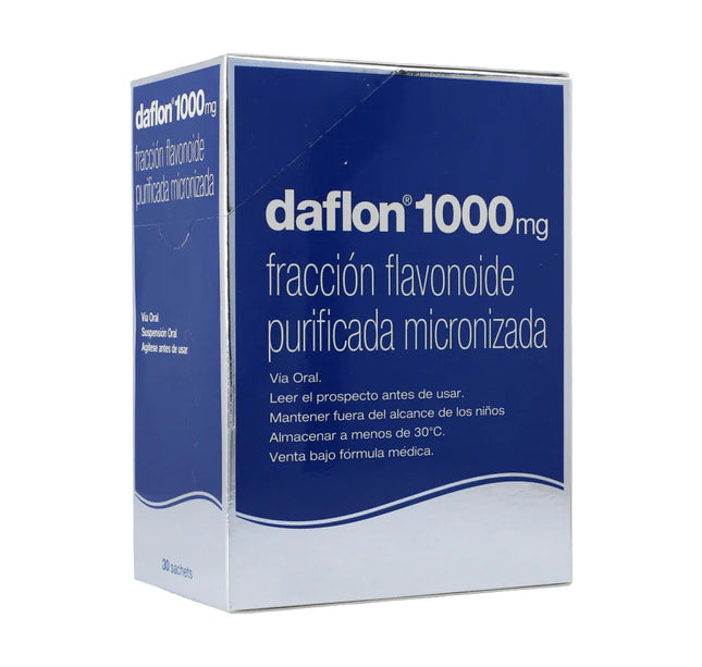 Daflon 1000 Mg Suspensión Oral 30 Sobres