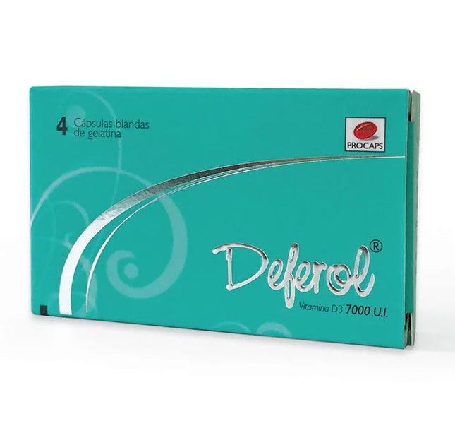 Deferol 7000 Ui 4 Capsulas