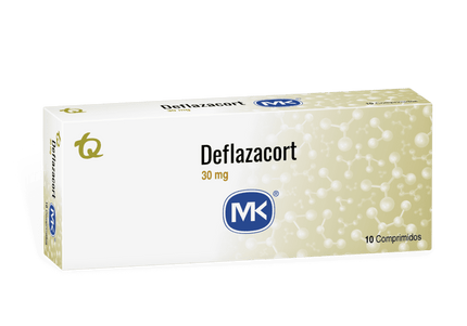 Deflazacort 30 Mg 10 Tabletas Mk