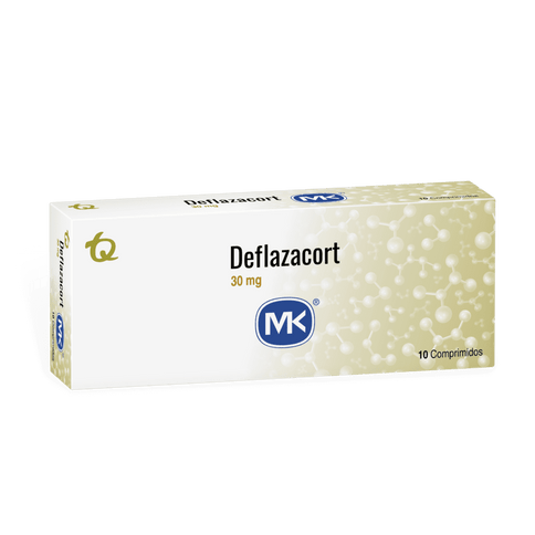 Deflazacort 30 Mg 10 Tabletas Mk