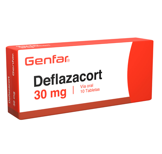 Deflazacort 30 Mg 10 Tabletas Gf