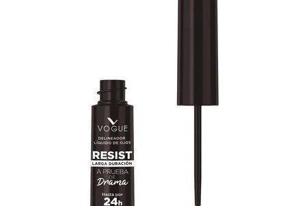 Delineador Ojos Liquido Resist Negro 4Ml