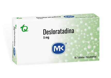 Desloratadina 5 Mg 10 Tabletas Mk