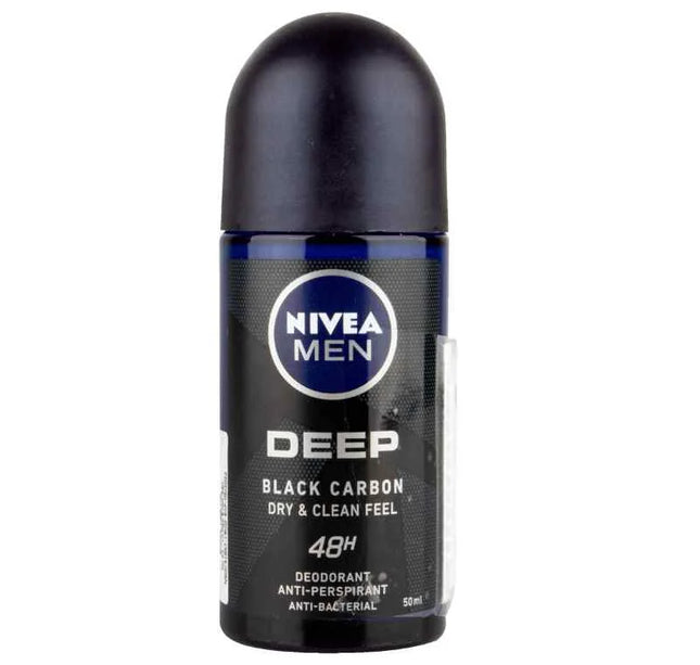 Desodorante Antitranspirante  Nivea Men Deep Dry Roll 50 Ml