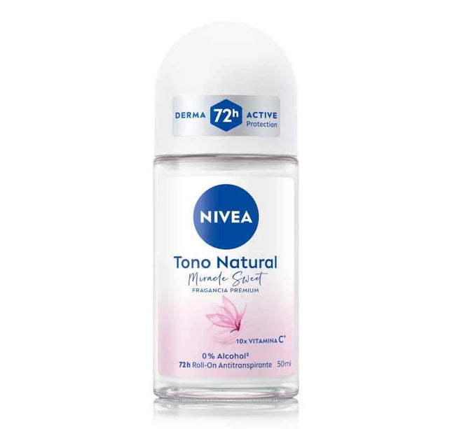 Desodorante  Nivea Roll on Natural Miracle Sweet 50Ml