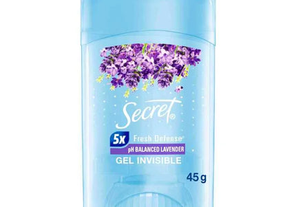 Desodorante  Secret Gel Lavanda 45 Gr