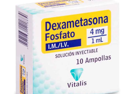 Dexametasona 4 Mg/1 Ml 10 Ampollas Vt