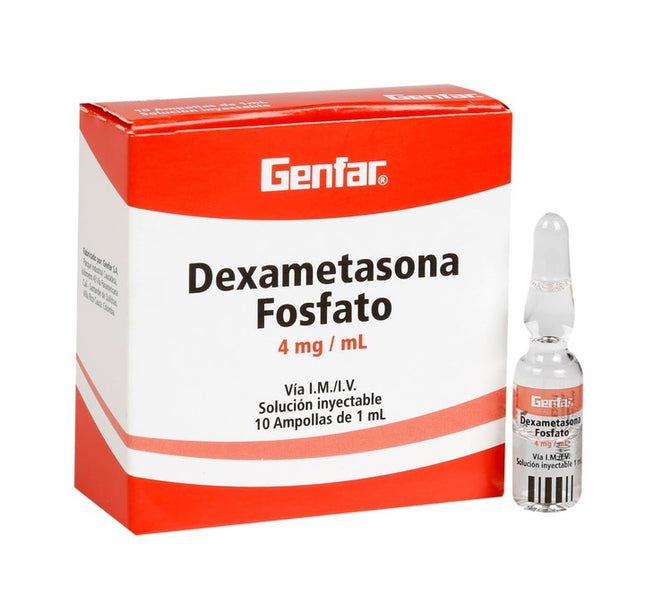 Dexametasona 4 Mg/1Ml 10 Ampollas Gf