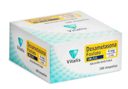 Dexametasona 4Mg/1Ml 100 Ampollas Vt